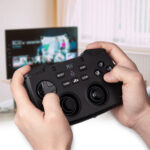 Rii RK707 2.4GHz Wireless Game Controller and Keyboard – Portable Multi-Function Gaming Keypad