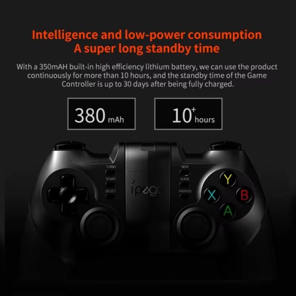 Ipega PG-9076 Wireless Bluetooth Game Controller – 2.4G Dual Mode Joystick for Android, TV, PC & PS3
