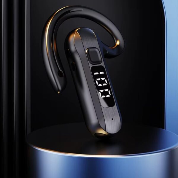 SmartDrive Open-Ear Bluetooth Earpiece V5.2 – Handsfree Headset with Mic