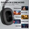 Siindoo ANC930Plus Premium Wireless Headphones – Deep Bass, ANC, Magnetic Touch, LED Display